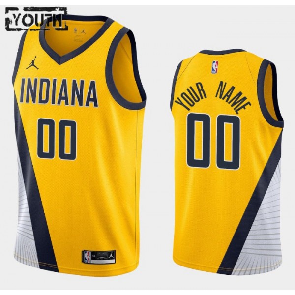 Indiana Pacers Trikot Benutzerdefinierte 2020-2021 Jordan Brand Statement Edition Swingman - Kinder Indiana Pacers Trikot Benutzerdefinierte 2020-2021 Jordan Brand Statement Edition Swingman - Kinder